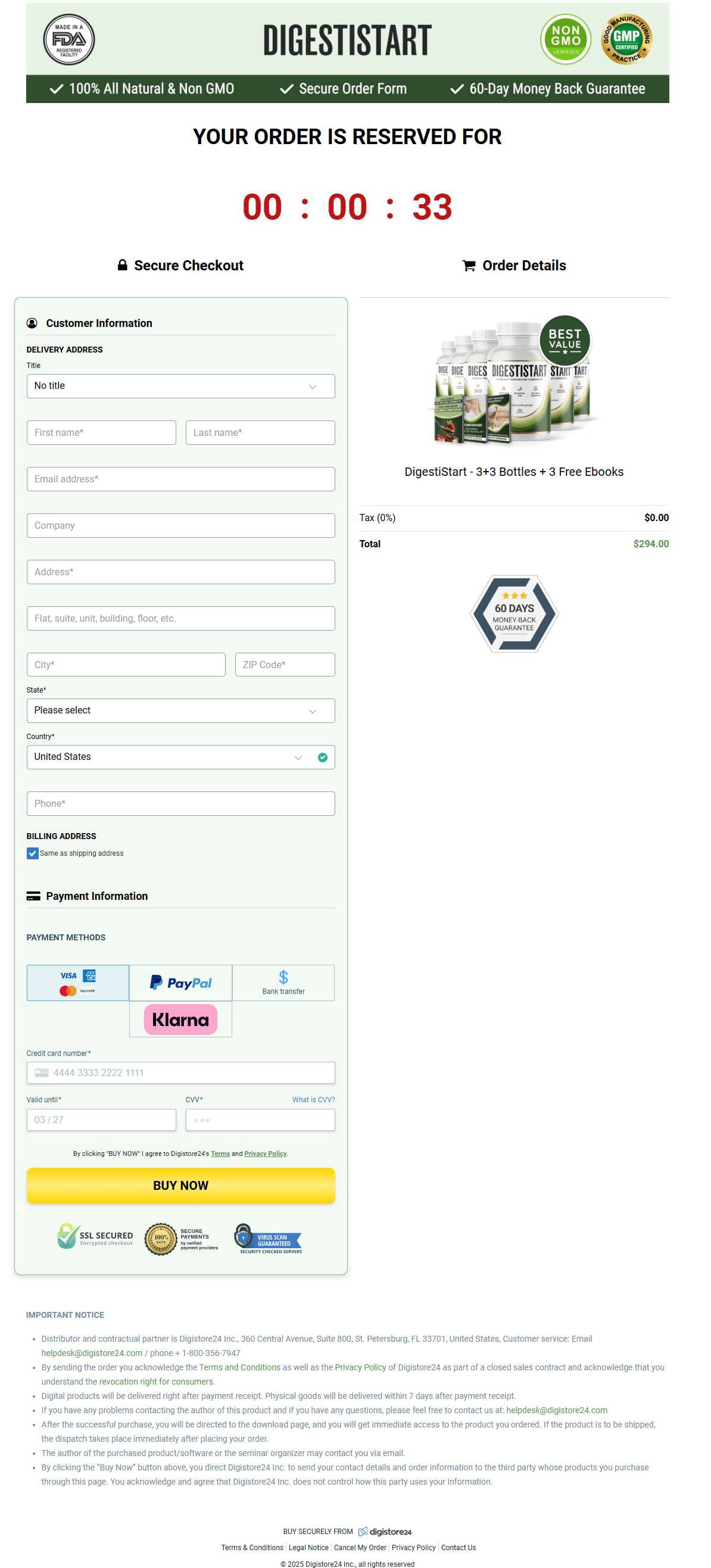 DigestiStart Weight Loss